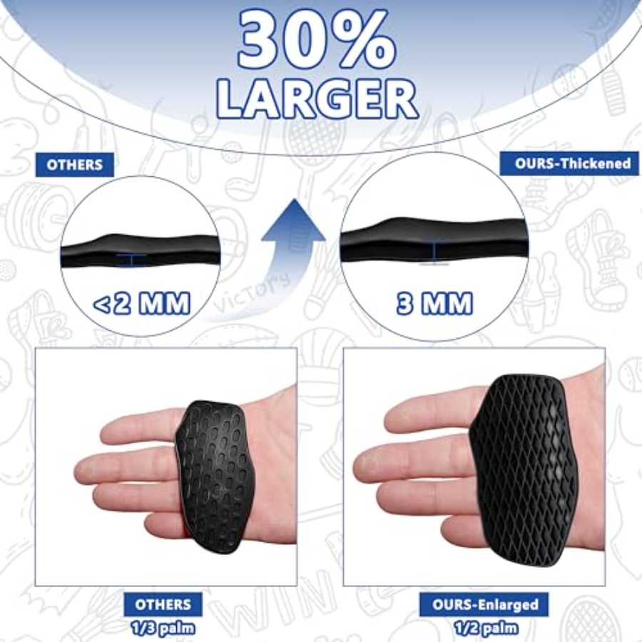 Large Silicone Workout Grips K - Workout Glove Gym ulasan dan harga