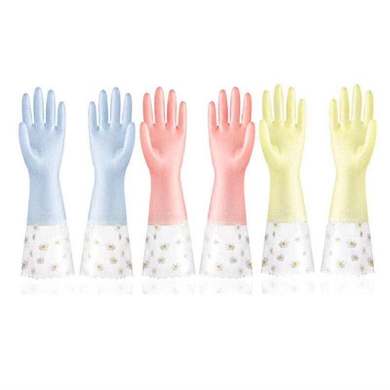 Dishwashing Cleaning Gloves 3  - Rubber Glove Cleaning ulasan dan harga