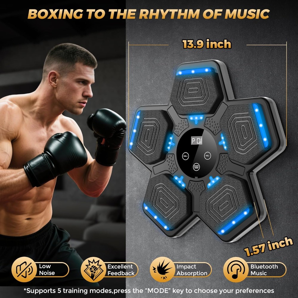 Music Boxing Machine for Adult - Workout Glove Gym ulasan dan harga