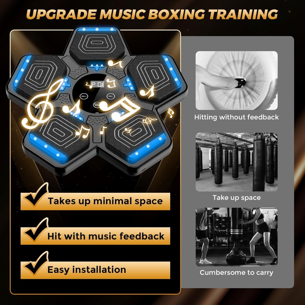 Music Boxing Machine for Adult - Workout Glove Gym ulasan dan harga