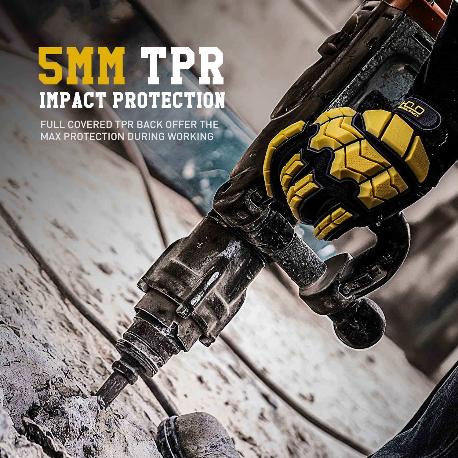 HANDLANDY Anti-Vibration Glove - Work Glove Impact ulasan dan harga