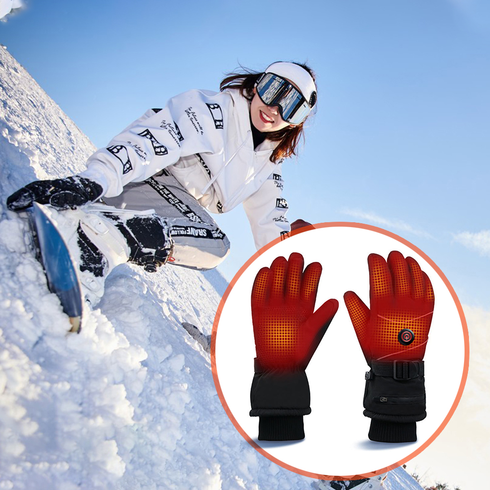 DC Plug in Heating Thermal Glo - Ski Glove Waterproof ulasan dan harga