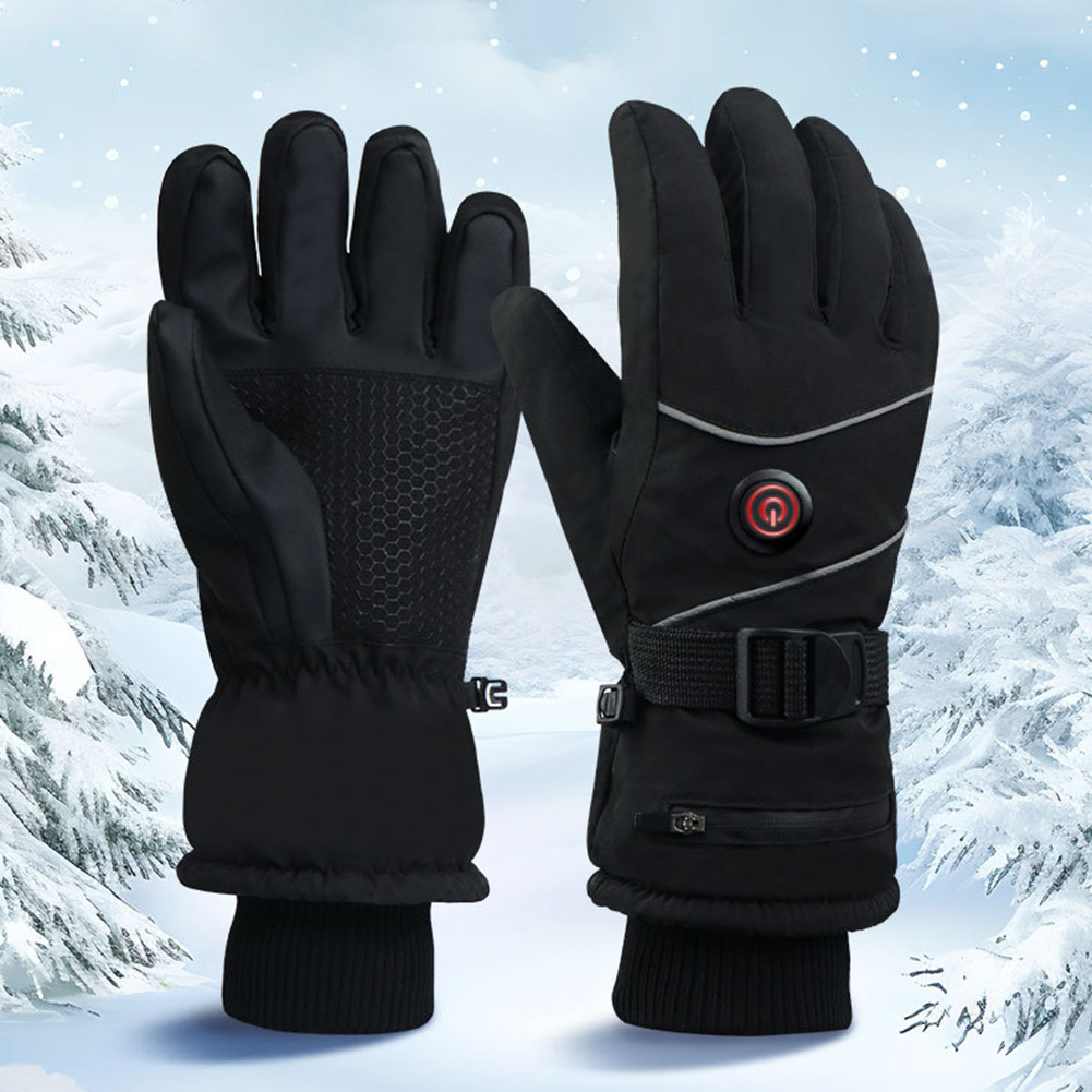 DC Plug in Heating Thermal Glo - Ski Glove Waterproof ulasan dan harga