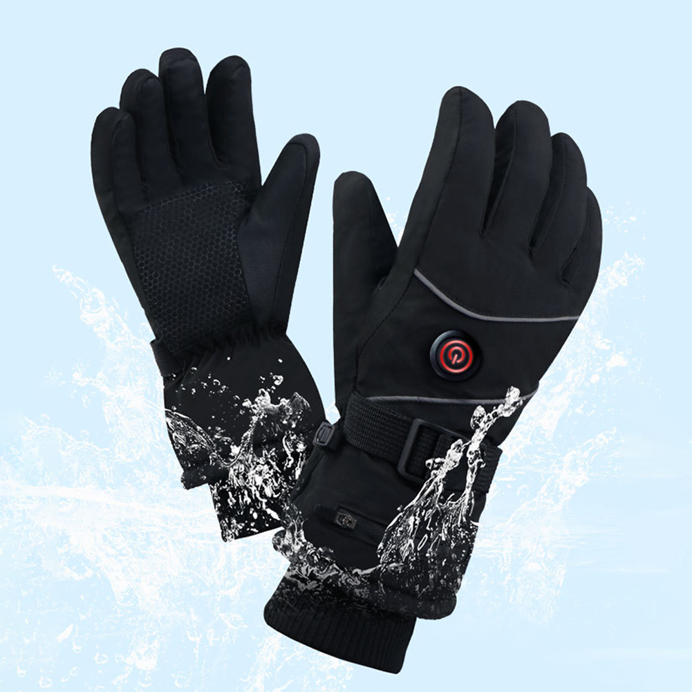 DC Plug in Heating Thermal Glo - Ski Glove Waterproof ulasan dan harga
