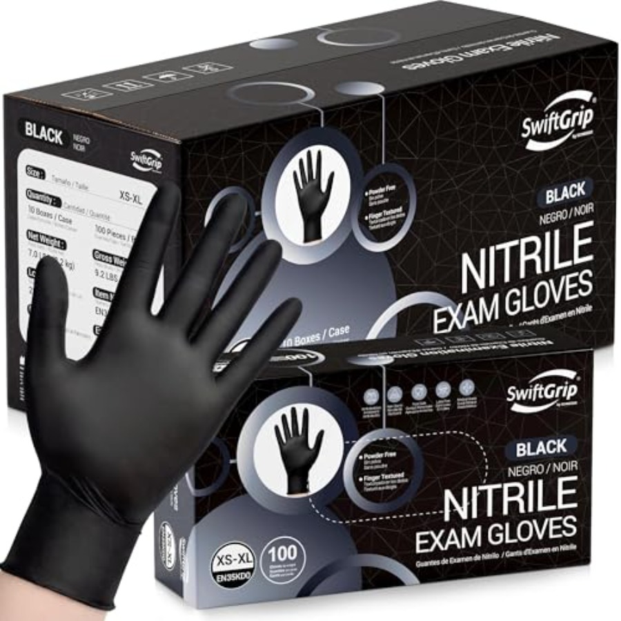 SwiftGrip Disposable Nitrile E - Exam Glove Nitrile ulasan dan harga