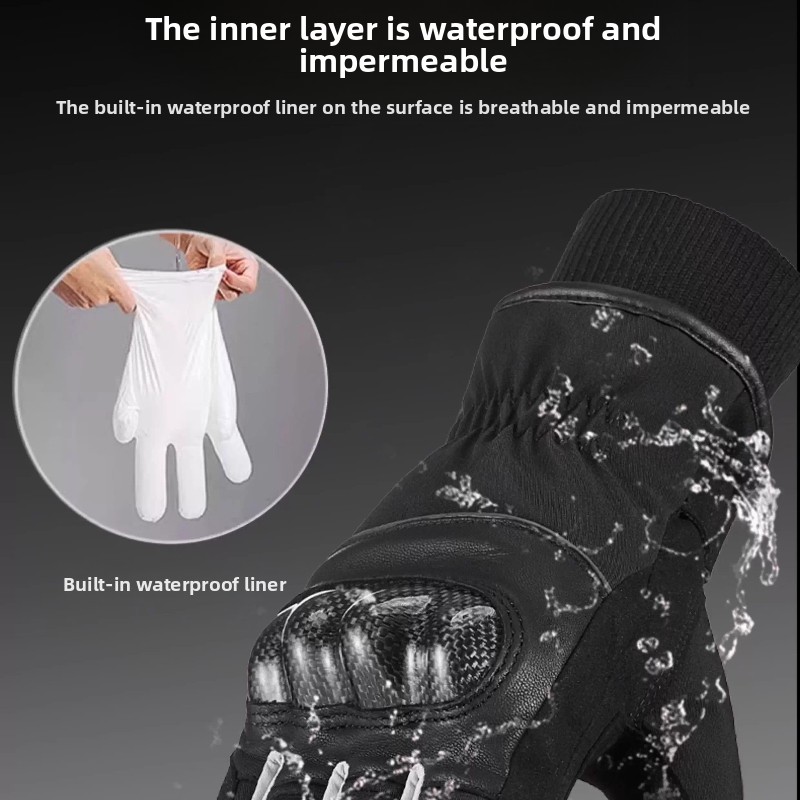 Winter Warm Motorcycle Gloves  - Motorcycle Glove Knuckle ulasan dan harga