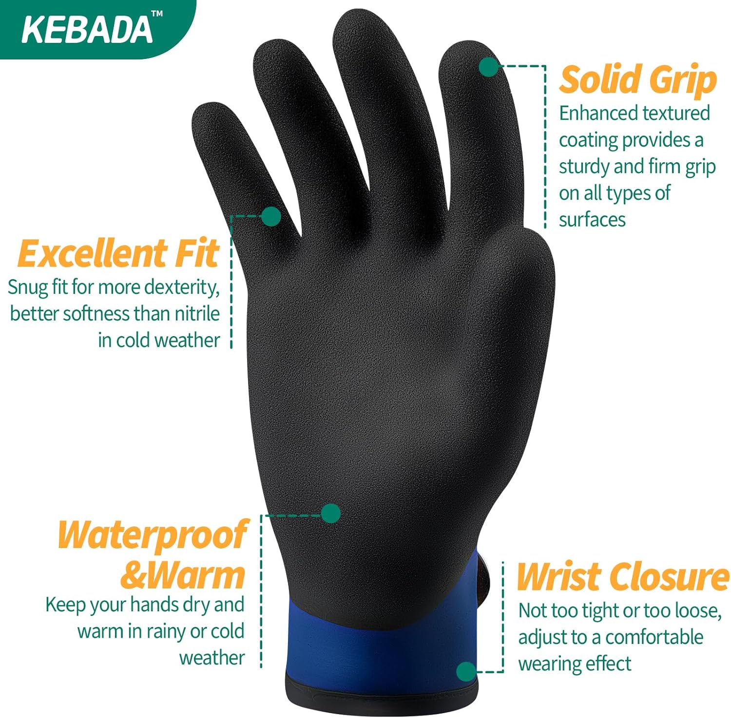Waterproof Winter Work Gloves  - Winter Glove Insulated ulasan dan harga