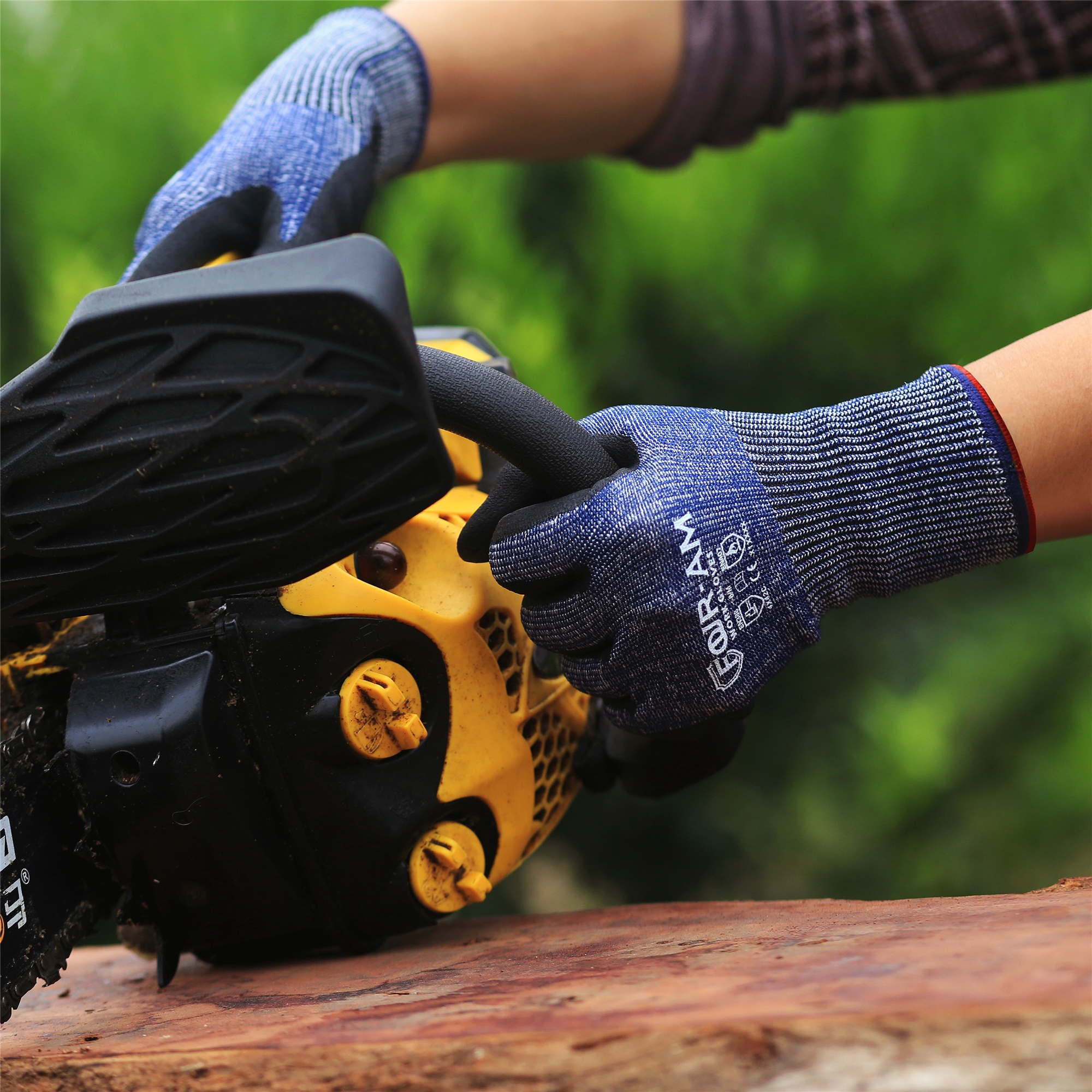 1/3Pair, Level 5Cut-Resistant  - Nitrile Mechanic Glove ulasan dan harga