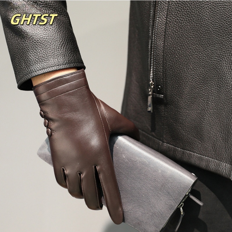 Winter Driving Motorcycle Glov - Leather Driving Glove ulasan dan harga
