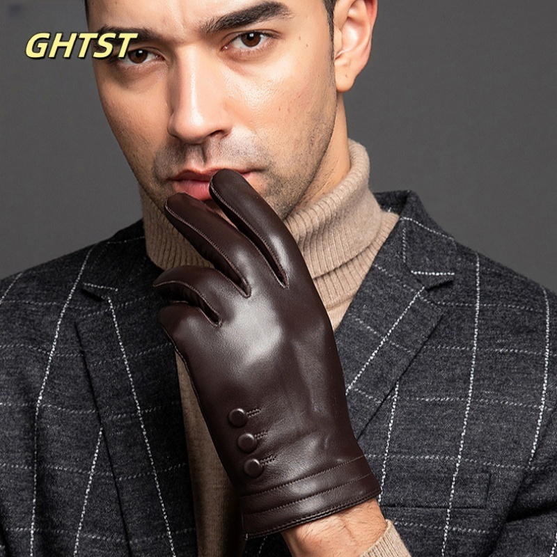 Winter Driving Motorcycle Glov - Leather Driving Glove ulasan dan harga