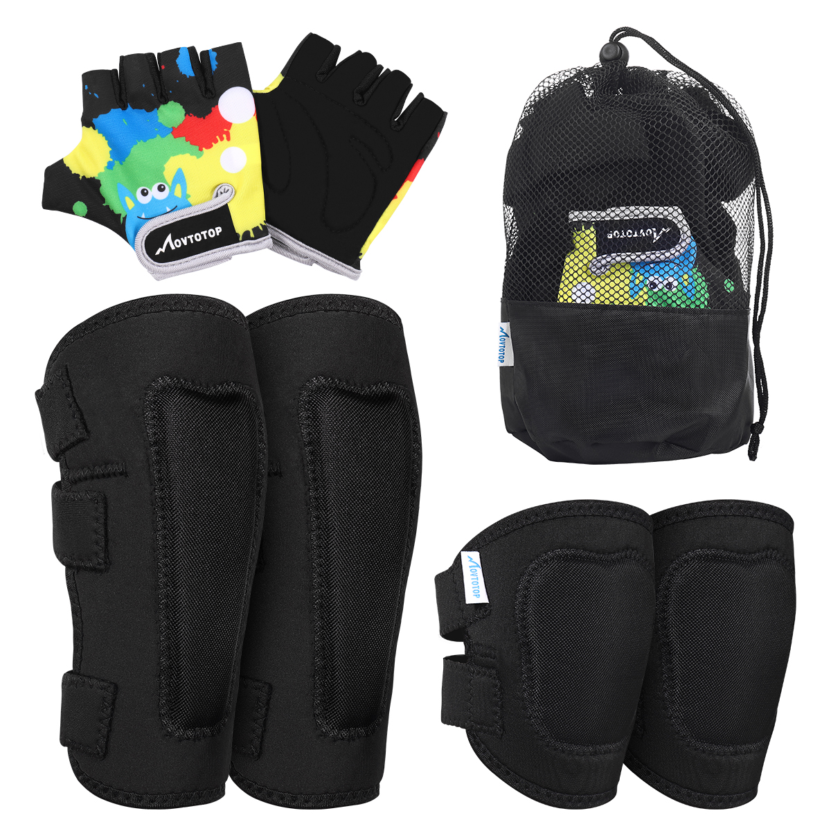 MOVTOTOP Protective Gear Set K - Cycling Glove Padded ulasan dan harga