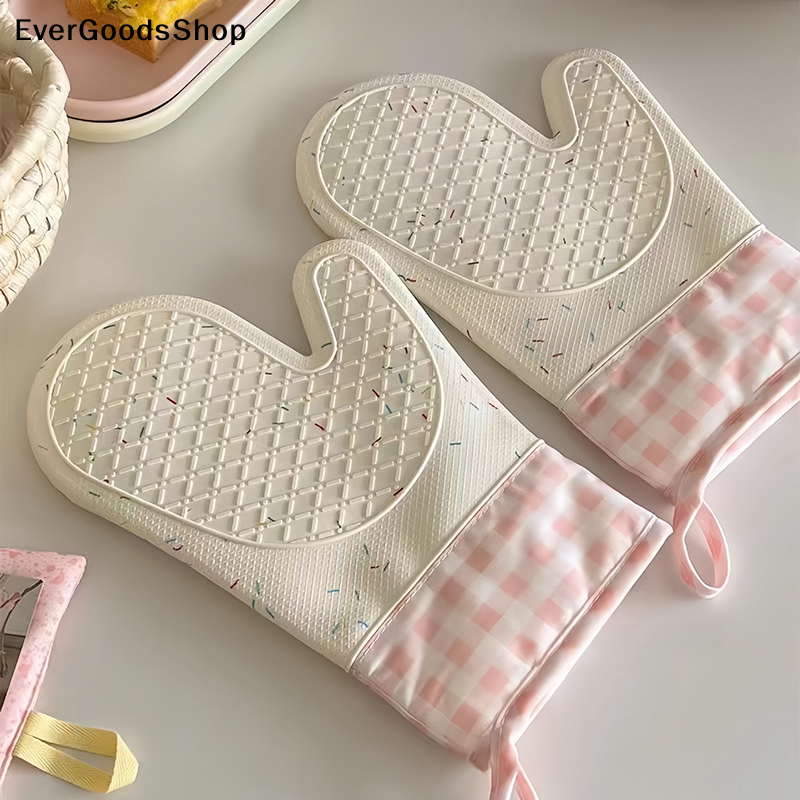 New New Cute Silicone Kitchen  - Oven Mitt Silicone ulasan dan harga