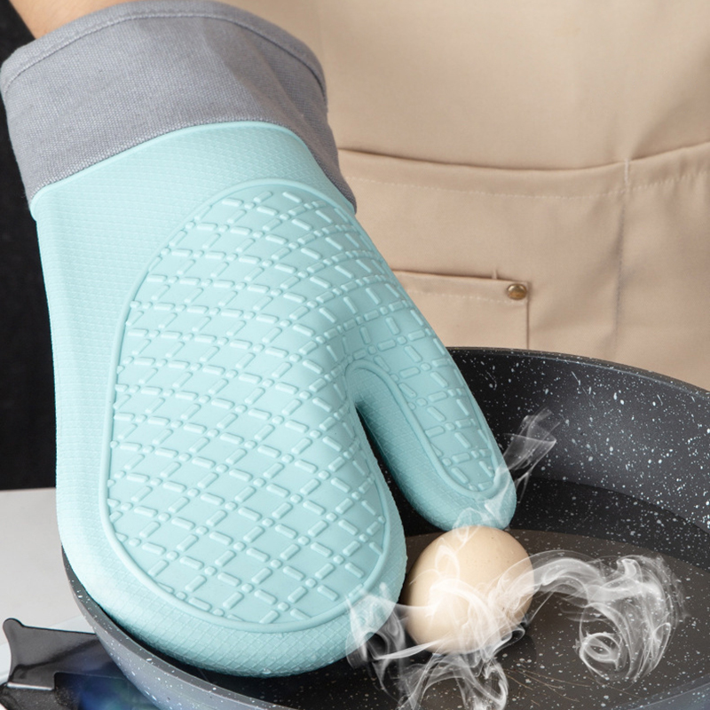 New New Cute Silicone Kitchen  - Oven Mitt Silicone ulasan dan harga
