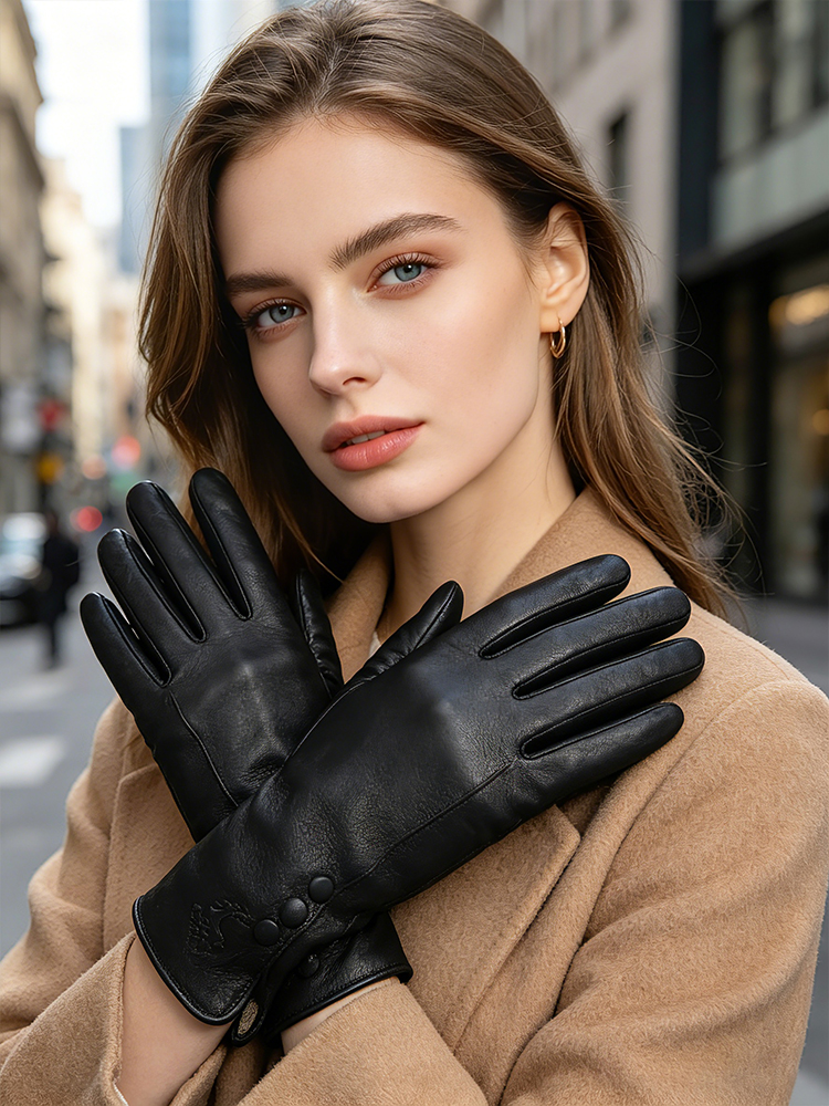 Fashion simple warm women leat - Leather Driving Glove ulasan dan harga