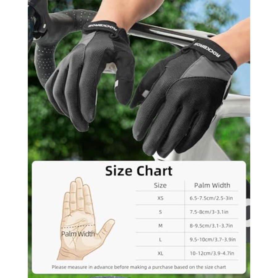 Cycling Gloves for Men Women - - Cycling Glove Padded ulasan dan harga