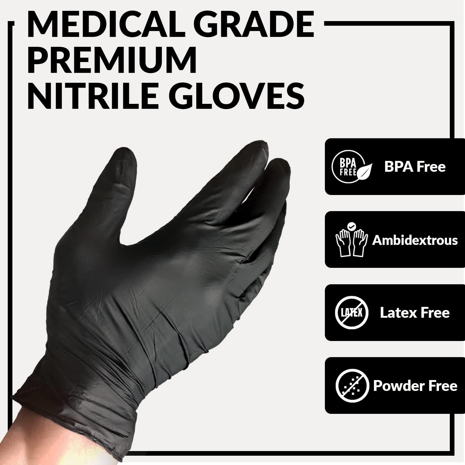 Nitrile Exam Gloves - Medical  - Exam Glove Nitrile ulasan dan harga