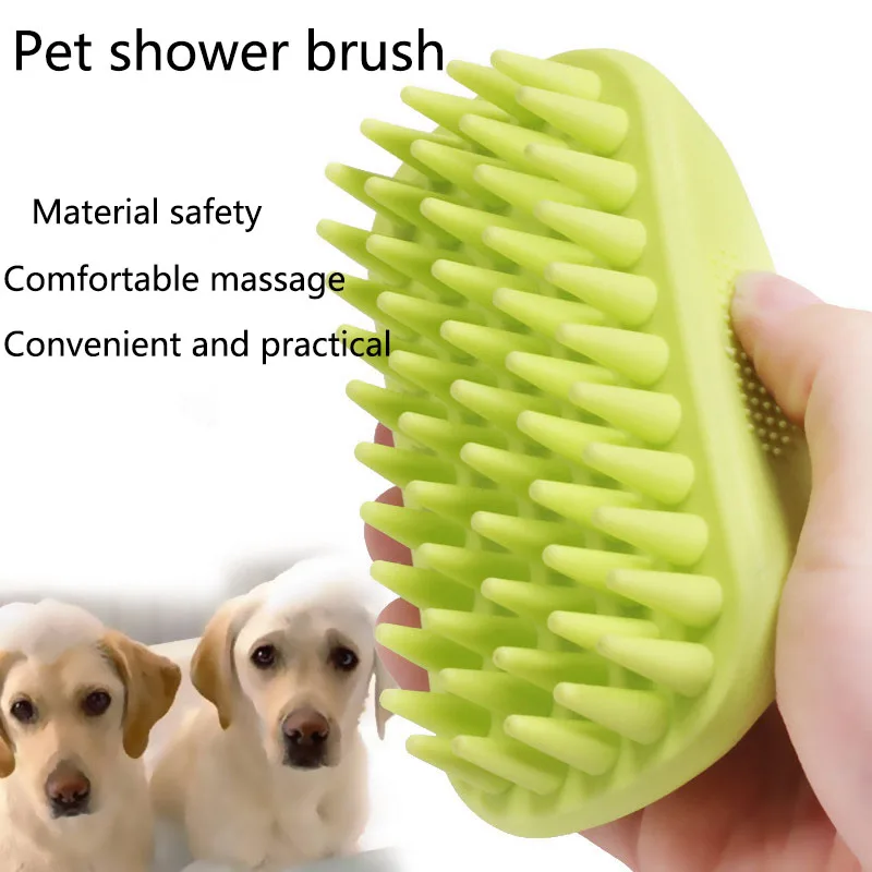 Pet Bath Brush Rubber Comb Hai - Rubber Glove Cleaning ulasan dan harga