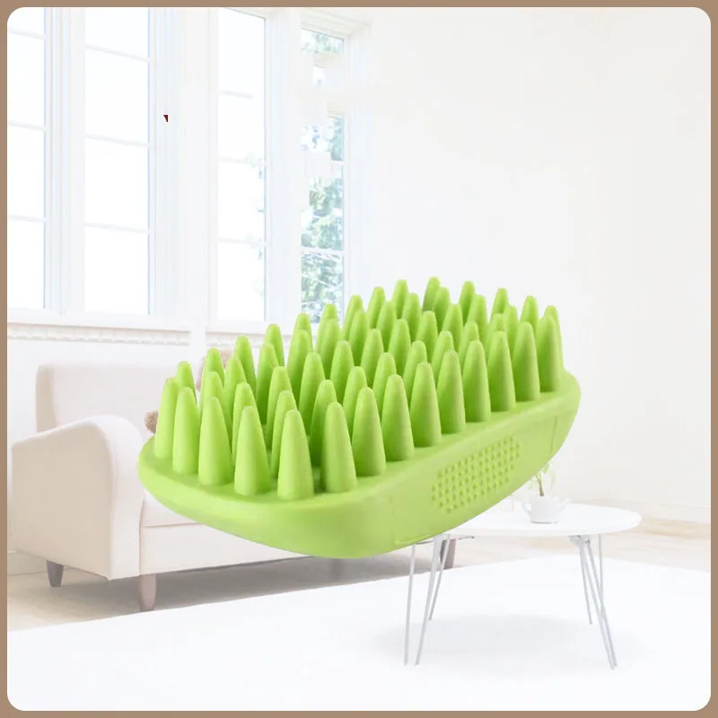 Pet Bath Brush Rubber Comb Hai - Rubber Glove Cleaning ulasan dan harga