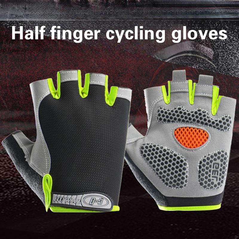 Half Finger Cycling Gloves Men - Cycling Glove Padded ulasan dan harga