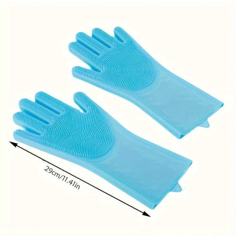 Pet Grooming Cleaning Gloves D - Rubber Glove Cleaning ulasan dan harga