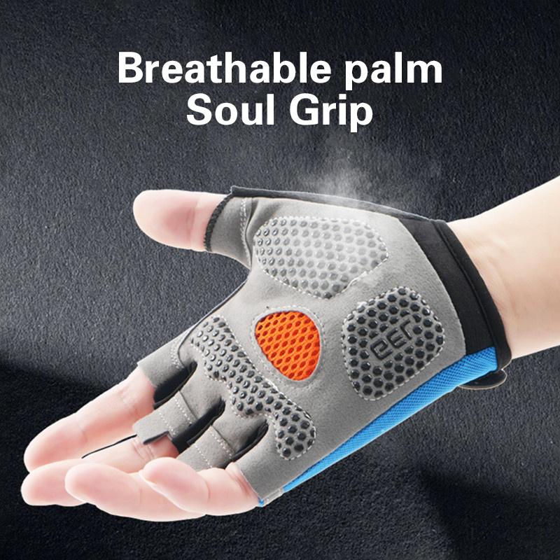 Half Finger Cycling Gloves Men - Cycling Glove Padded ulasan dan harga