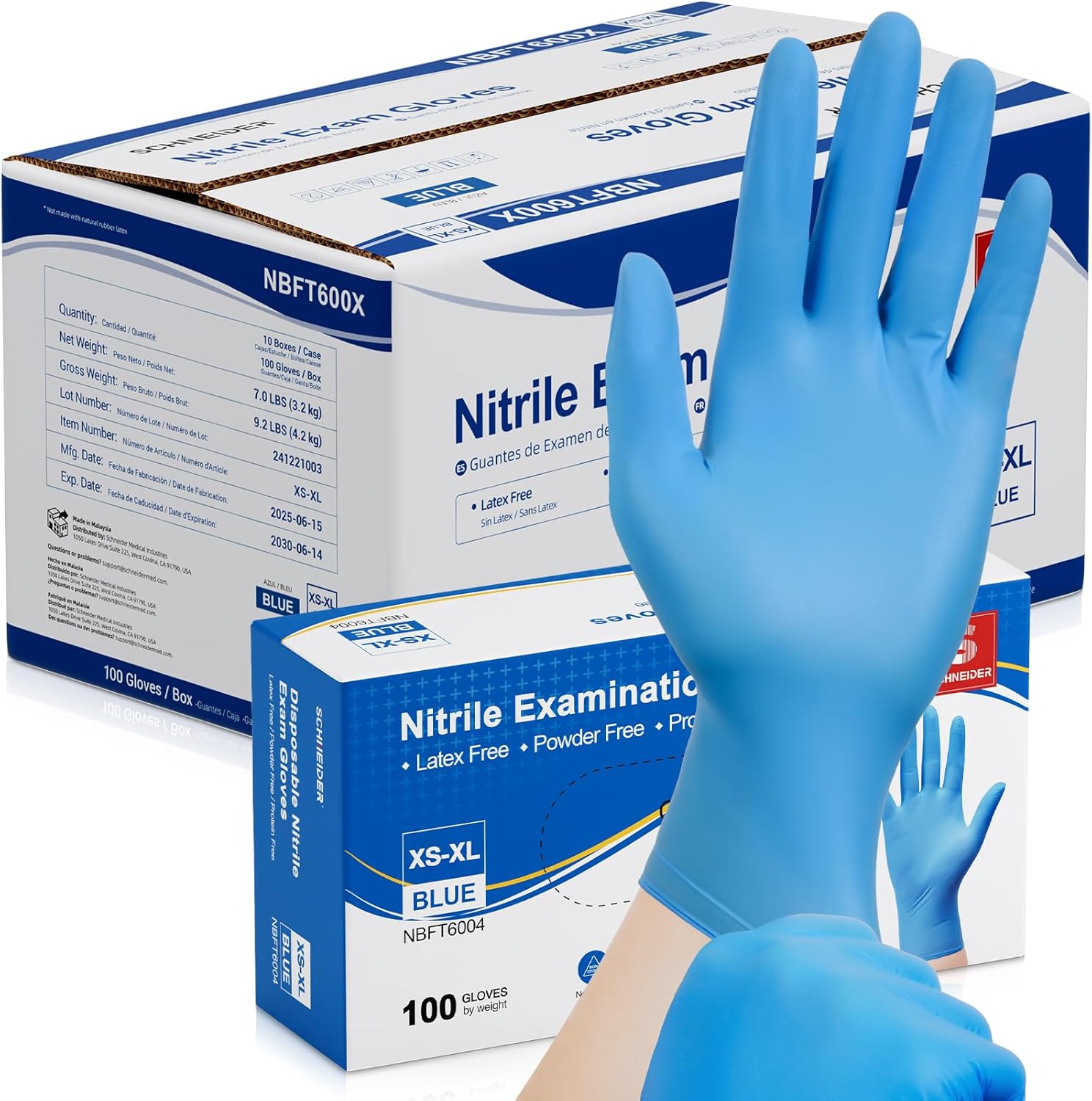 Nitrile Exam Gloves, Medical G - Exam Glove Nitrile ulasan dan harga