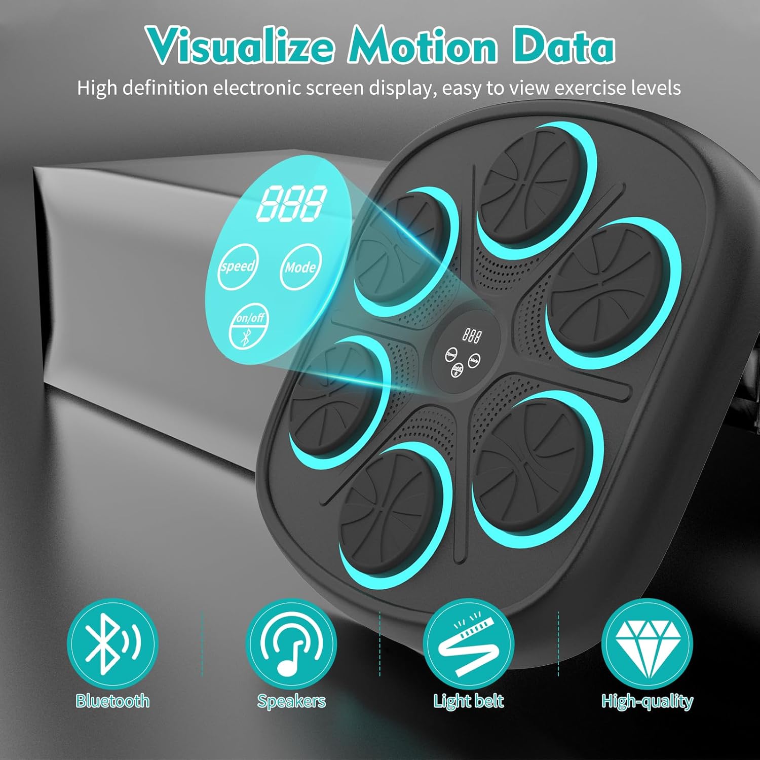 Wall Mounted Music Boxing Mach - Workout Glove Gym ulasan dan harga