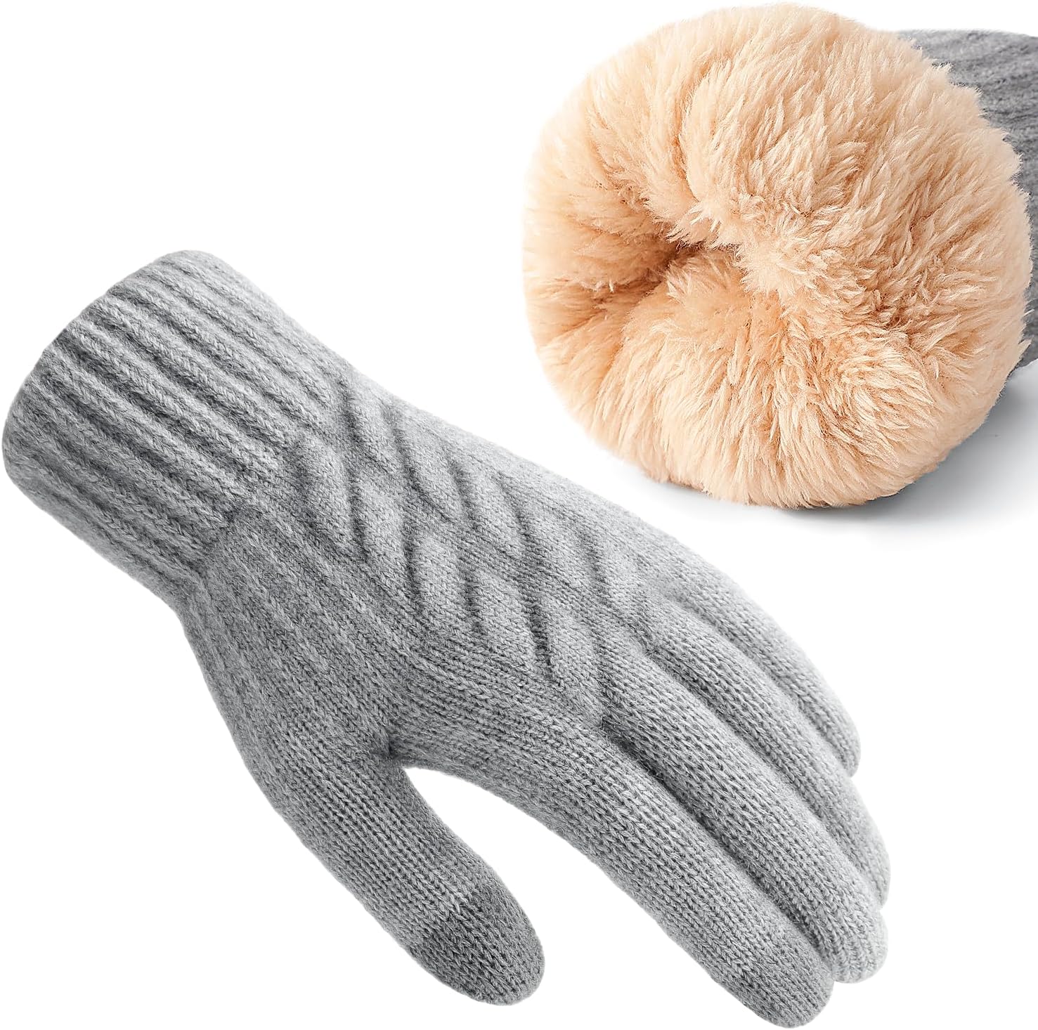 Winter Gloves – Thick Wool Fle - Winter Glove Insulated ulasan dan harga