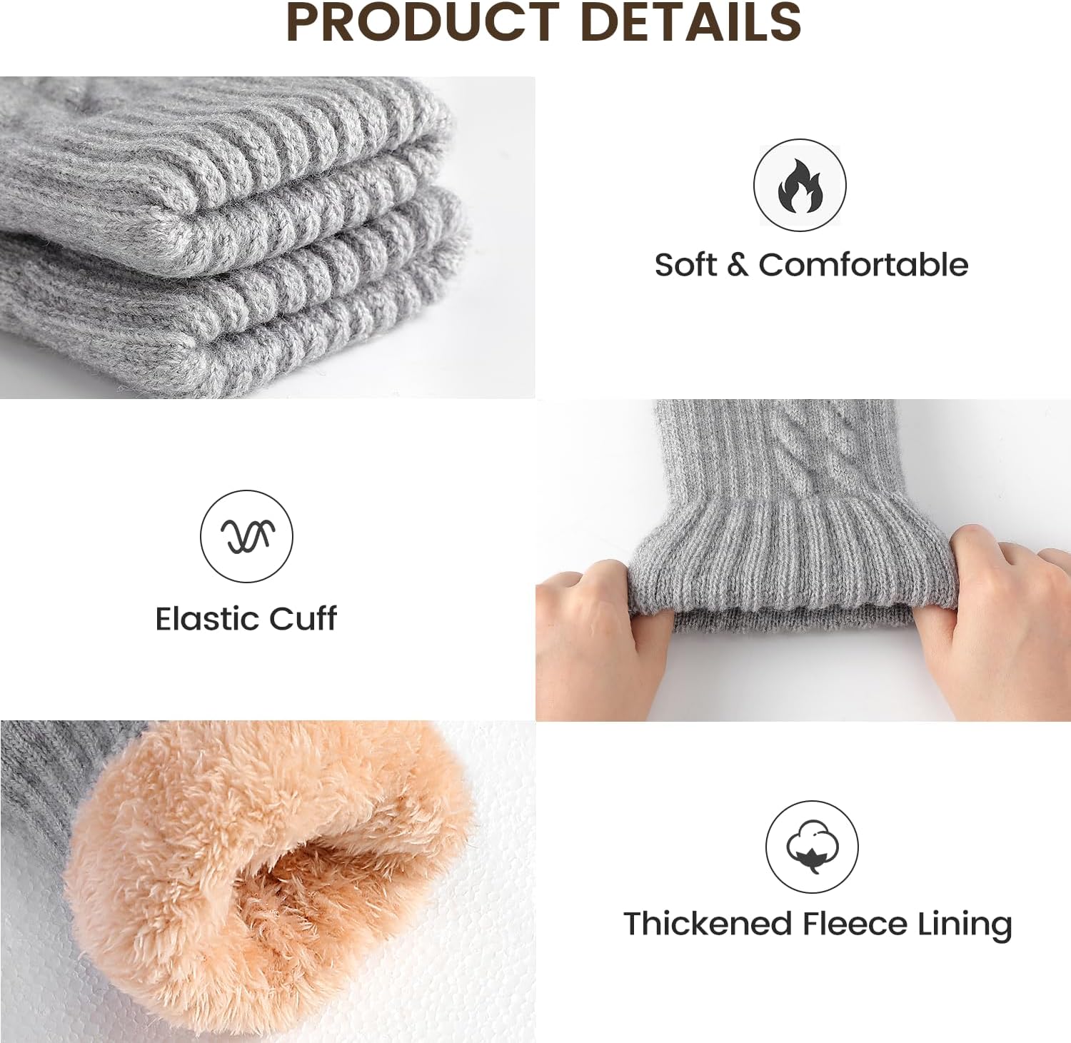 Winter Gloves – Thick Wool Fle - Winter Glove Insulated ulasan dan harga