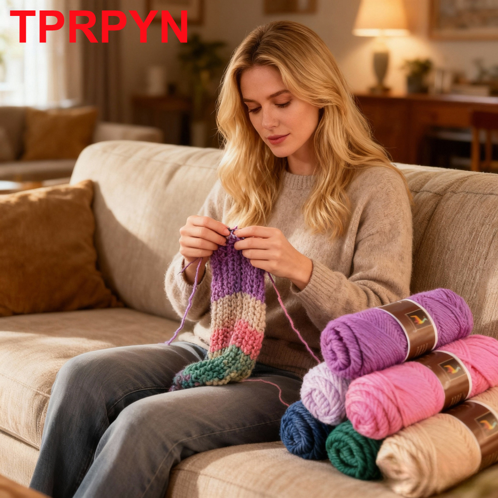 2Pcs total 200g Hand knitting  - Wool Glove Lined ulasan dan harga