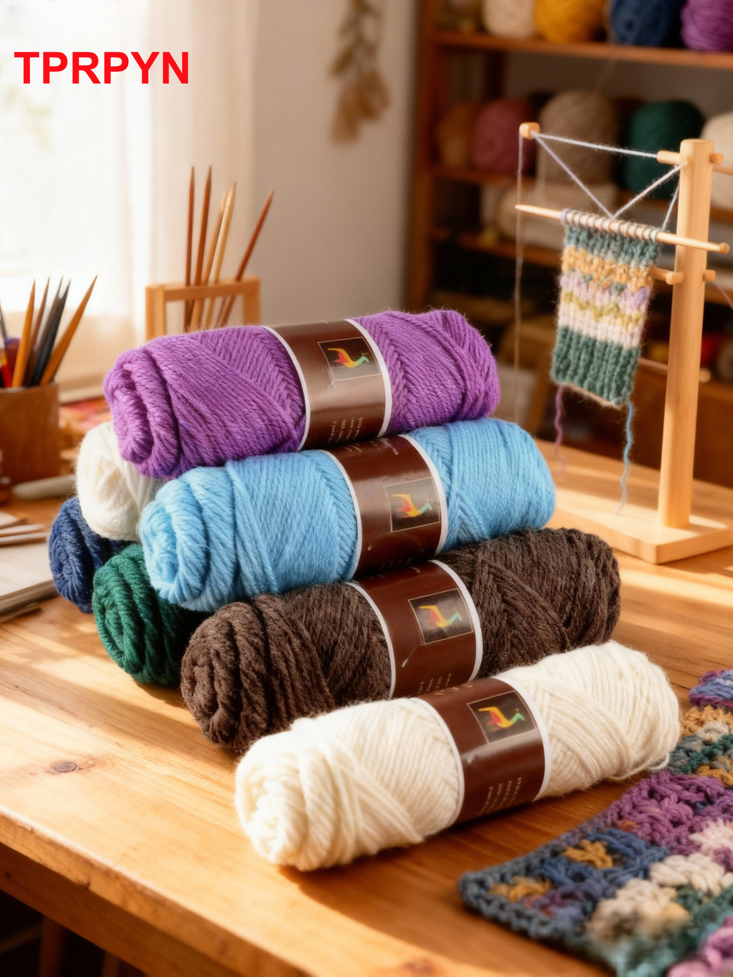 2Pcs total 200g Hand knitting  - Wool Glove Lined ulasan dan harga