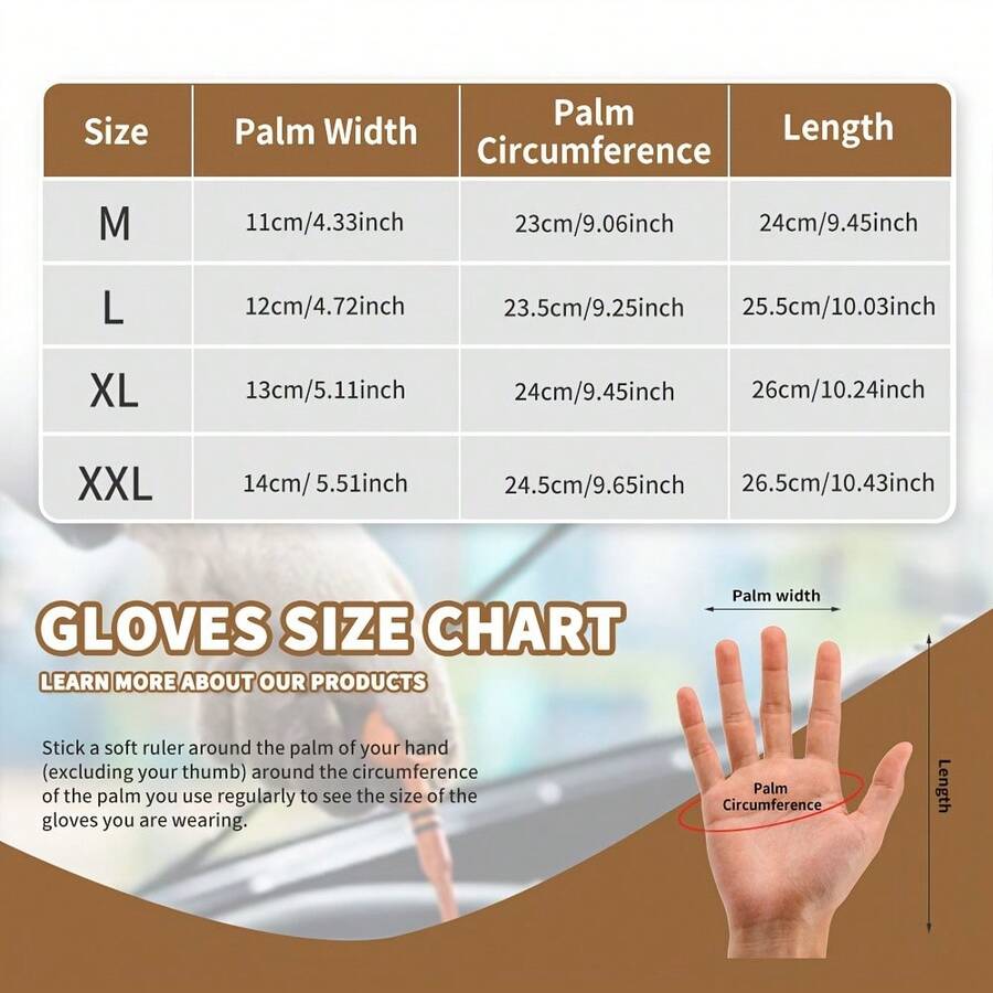 Two Pairs Of Brown Leather Glo - Work Glove Impact ulasan dan harga