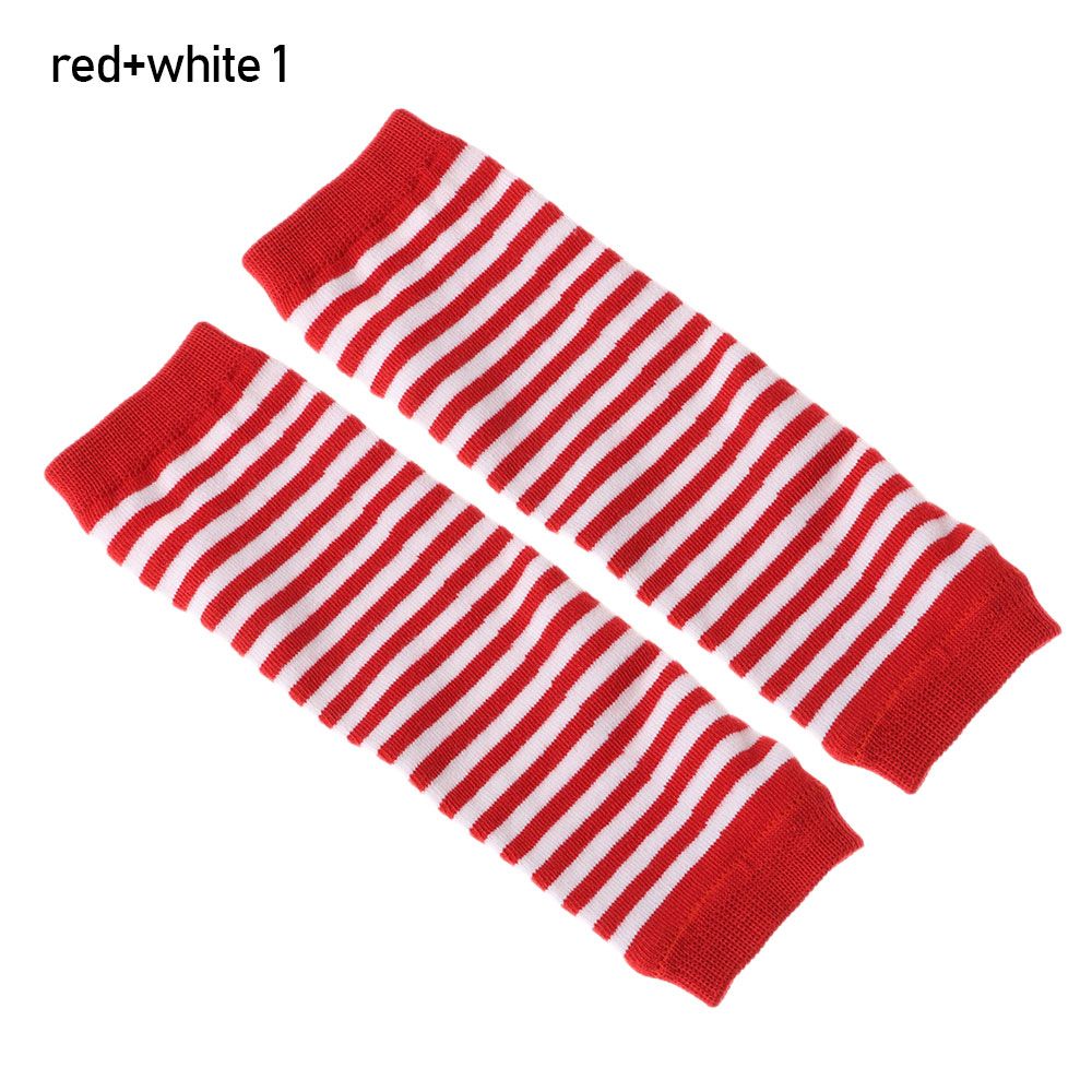 Striped Knitted Handschoenen L - Fingerless Glove Knit ulasan dan harga