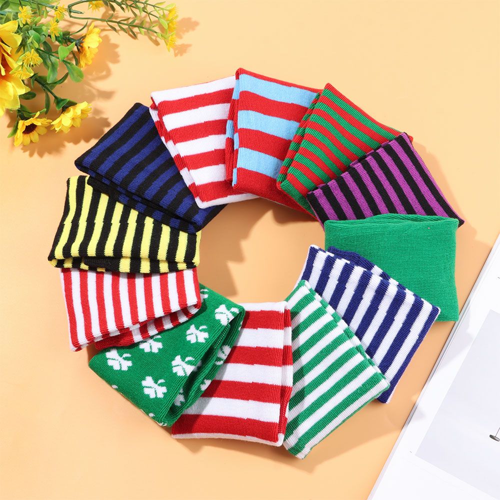 Striped Knitted Handschoenen L - Fingerless Glove Knit ulasan dan harga