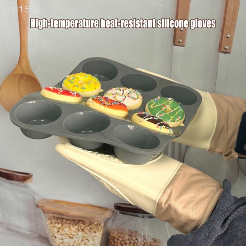 【TG150】Silicone Heat-insulatin - Oven Mitt Silicone ulasan dan harga