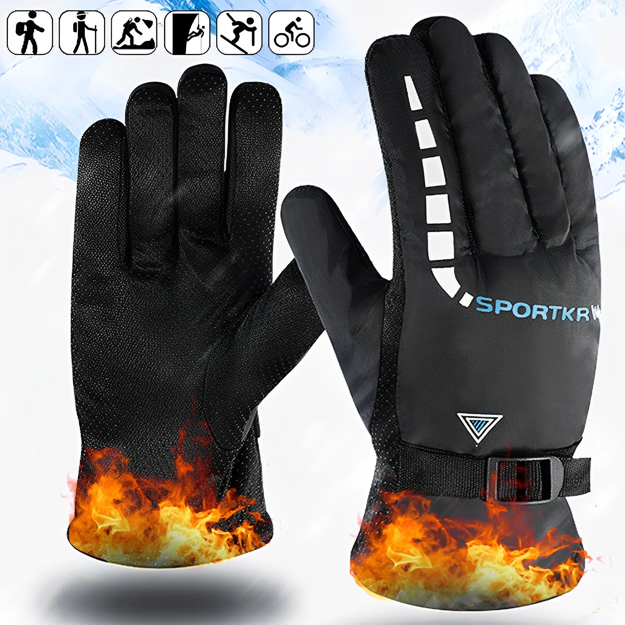Motorcycle Cycling Gloves Warm - Gardening Glove Waterproof ulasan dan harga