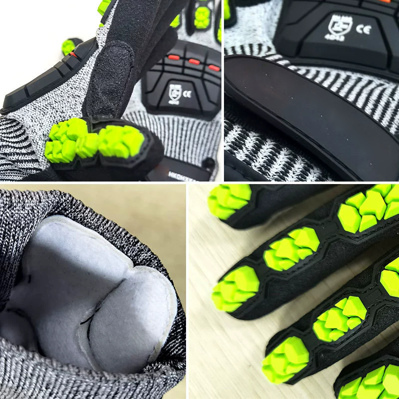 HPPE anti-cutting gloves, TPR  - Cut Resistant Glove ulasan dan harga