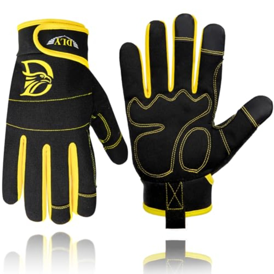 DLY Heavy Duty Work Gloves, Im - Work Glove Impact ulasan dan harga