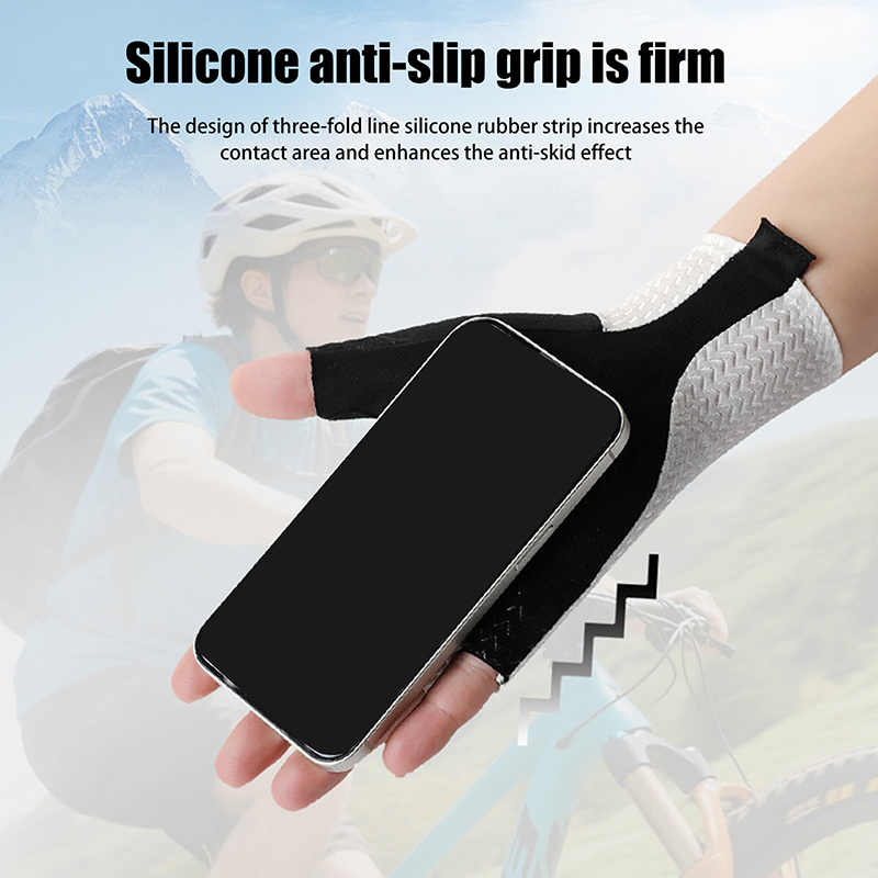 Summer Breathable Half Finger  - Cycling Glove Padded ulasan dan harga