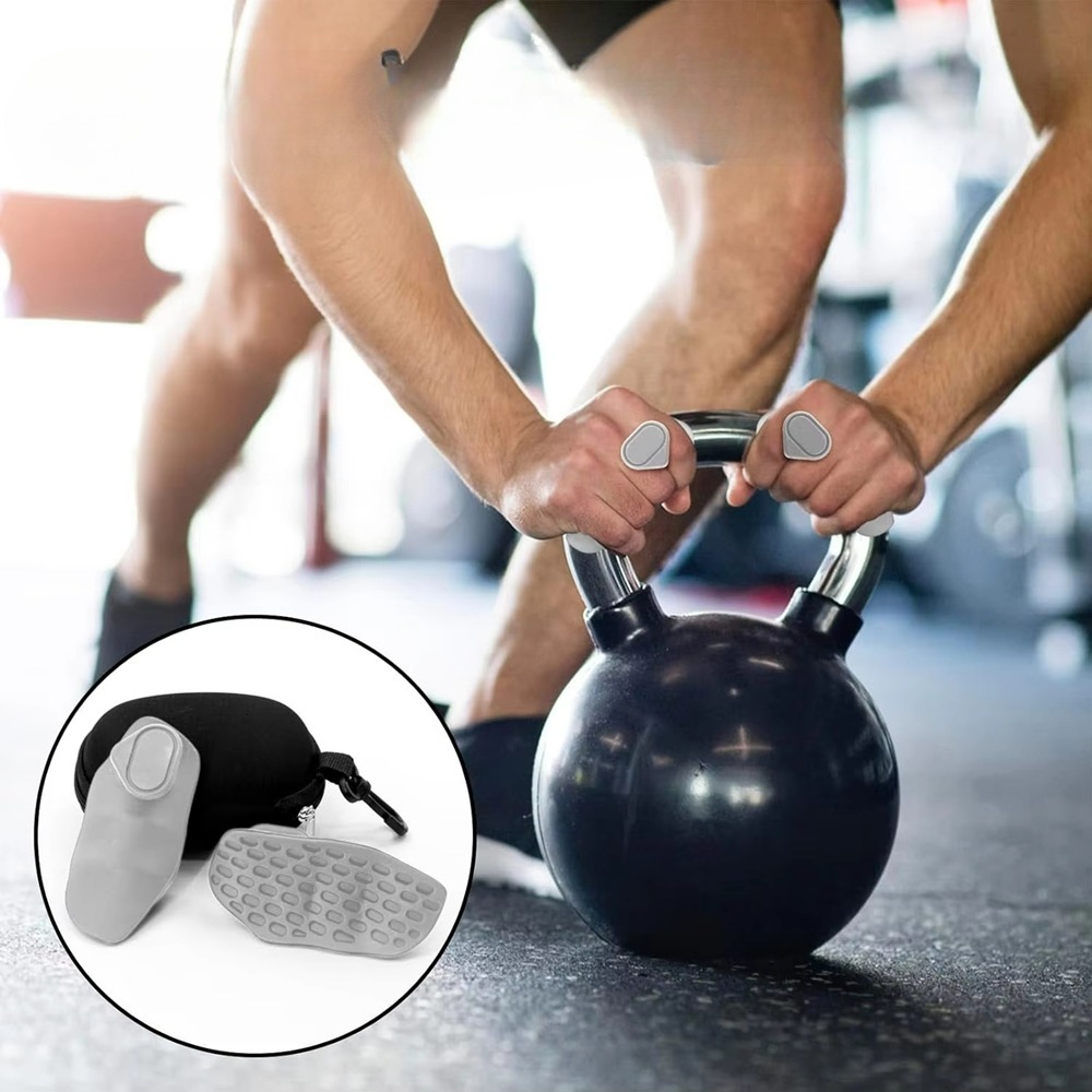 Silicone Gym Gloves Grips Glov - Workout Glove Gym ulasan dan harga