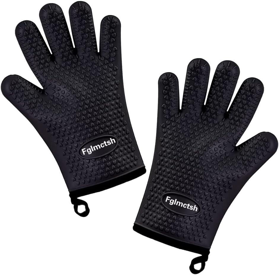 Silicone Oven Mitts, Heat Resi - Heat Resistant Glove ulasan dan harga