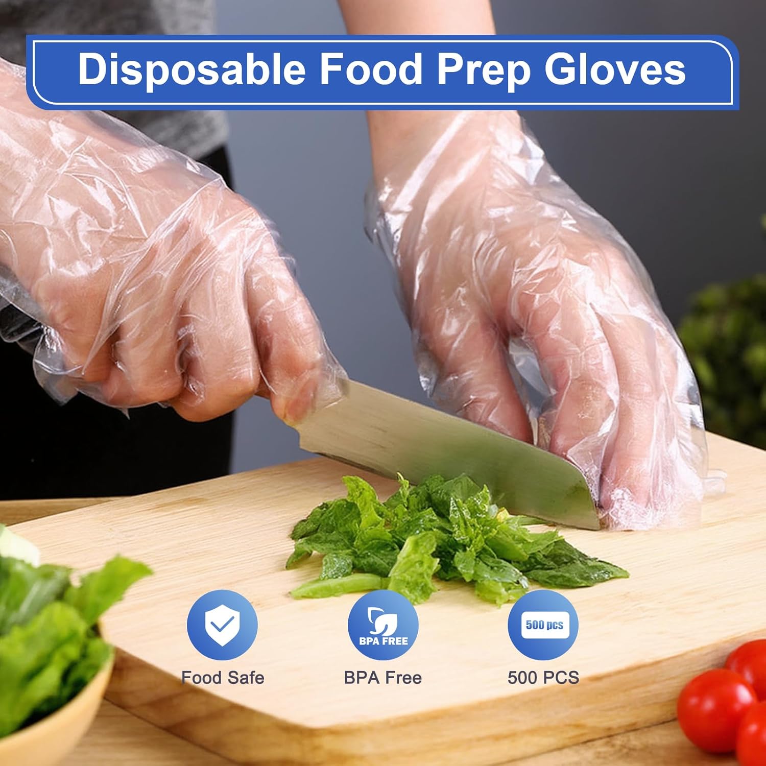500 Pcs Disposable Food Prep G - Latex Disposable Glove ulasan dan harga