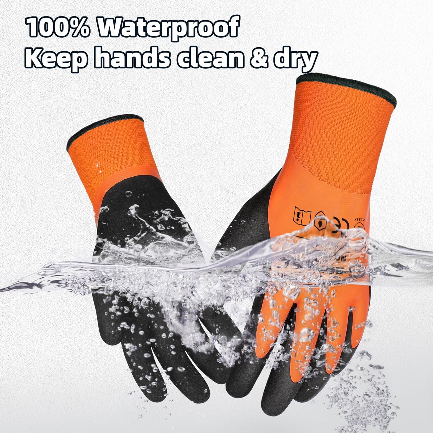 2 Pairs Waterproof Work Gloves - Gardening Glove Waterproof ulasan dan harga