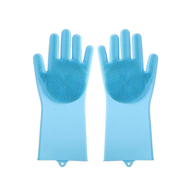 Pet Bathing & Massage Silicone - Rubber Glove Cleaning ulasan dan harga
