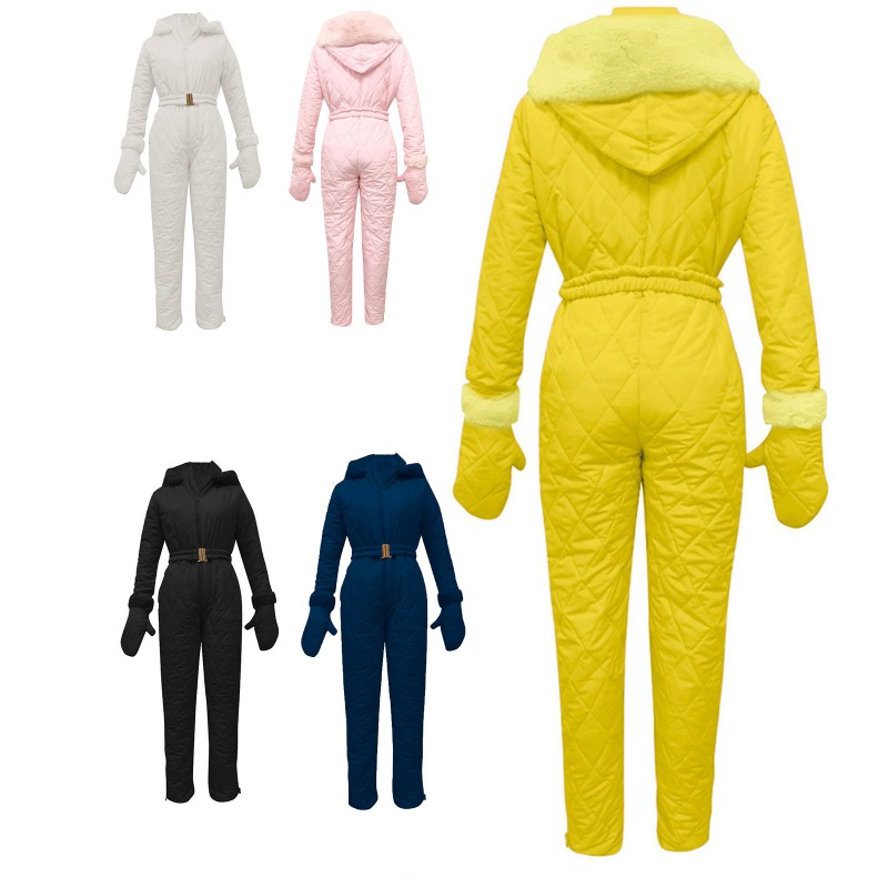 Couple's Solid Color Ski Suit, - Ski Glove Waterproof ulasan dan harga