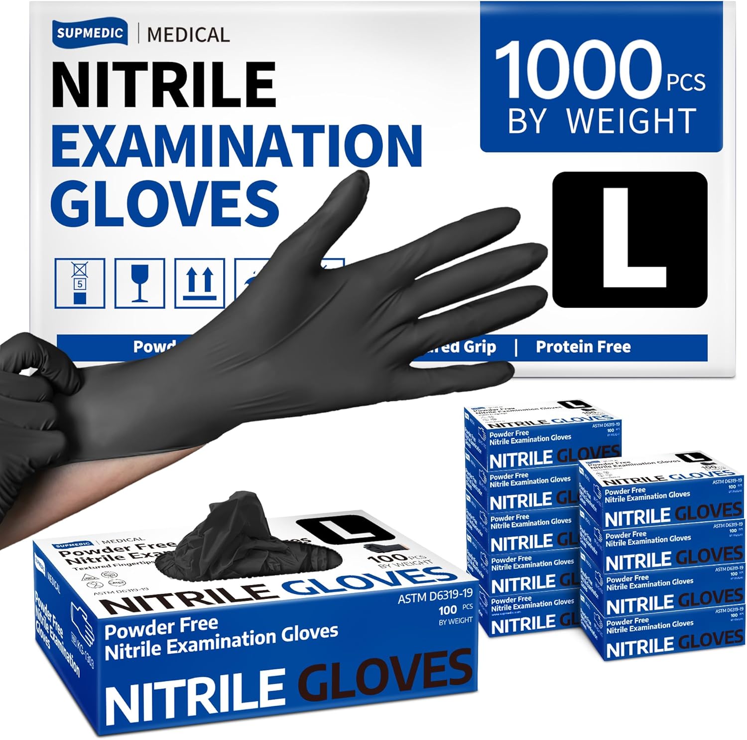 Nitrile Exam Gloves 1000Pcs La - Exam Glove Nitrile ulasan dan harga