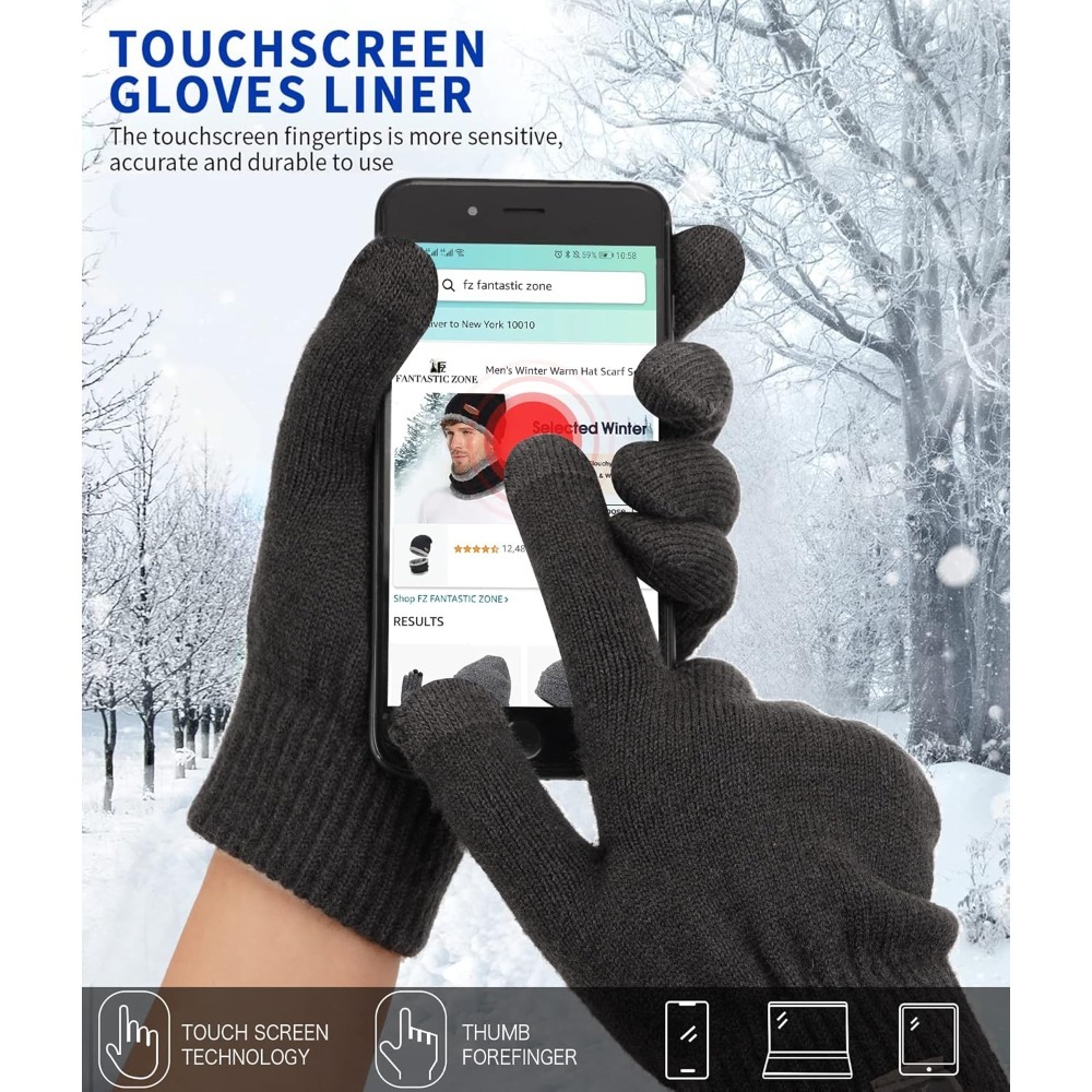 Women's Winter Touchscreen Woo - Wool Glove Lined ulasan dan harga