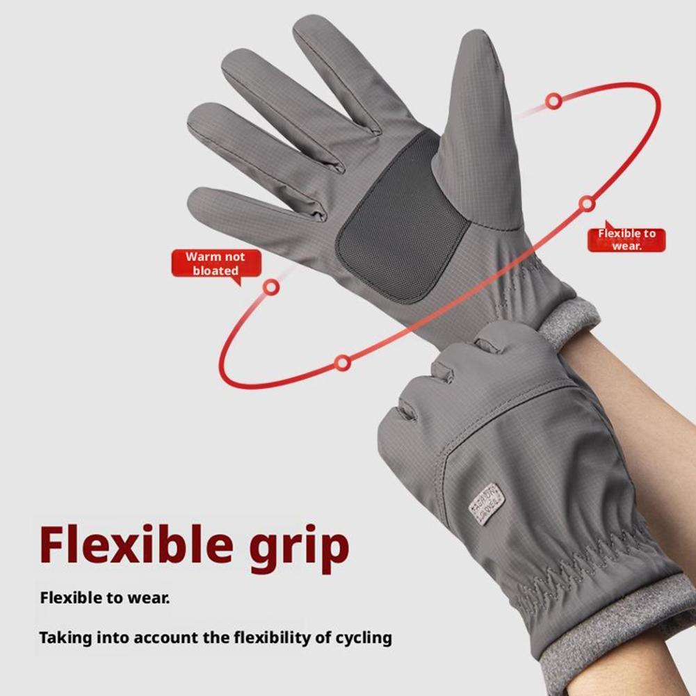 Fleece Cold-proof Cycling Glov - Winter Glove Insulated ulasan dan harga
