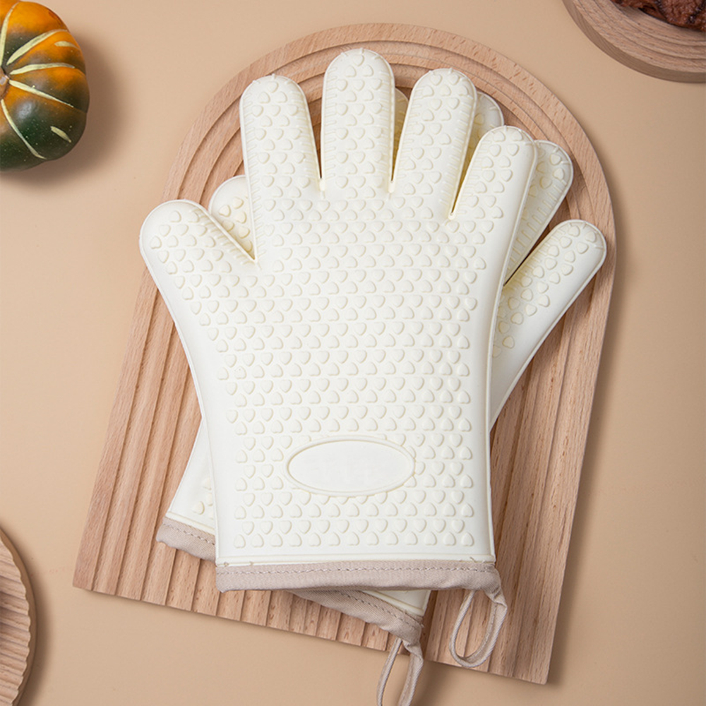 Heat Resistant Silicone Gloves - Oven Mitt Silicone ulasan dan harga