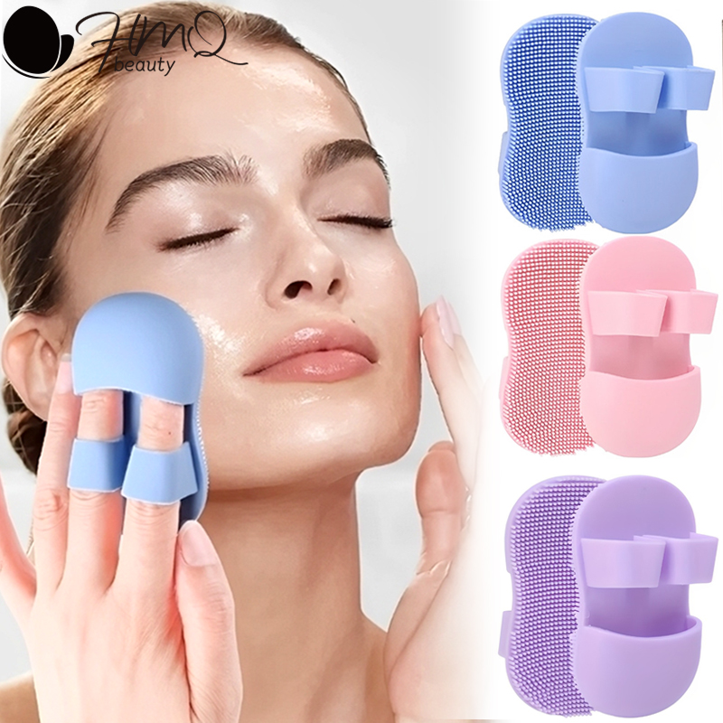 Silicone Face Scrubber Brush D - Rubber Glove Cleaning ulasan dan harga
